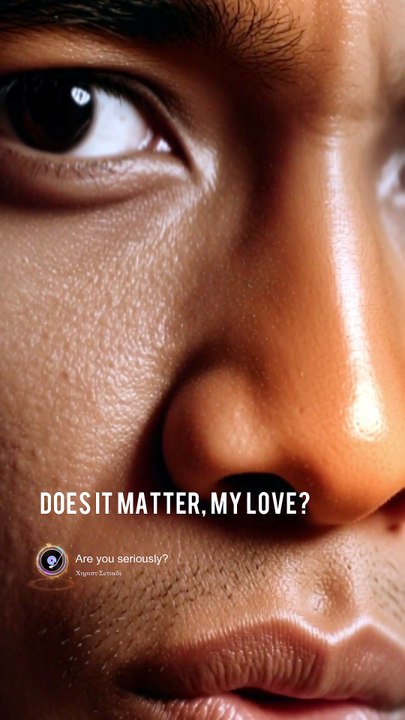 Does it matter, my love