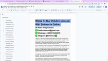 smart tips: buying, onlyfans account with balance