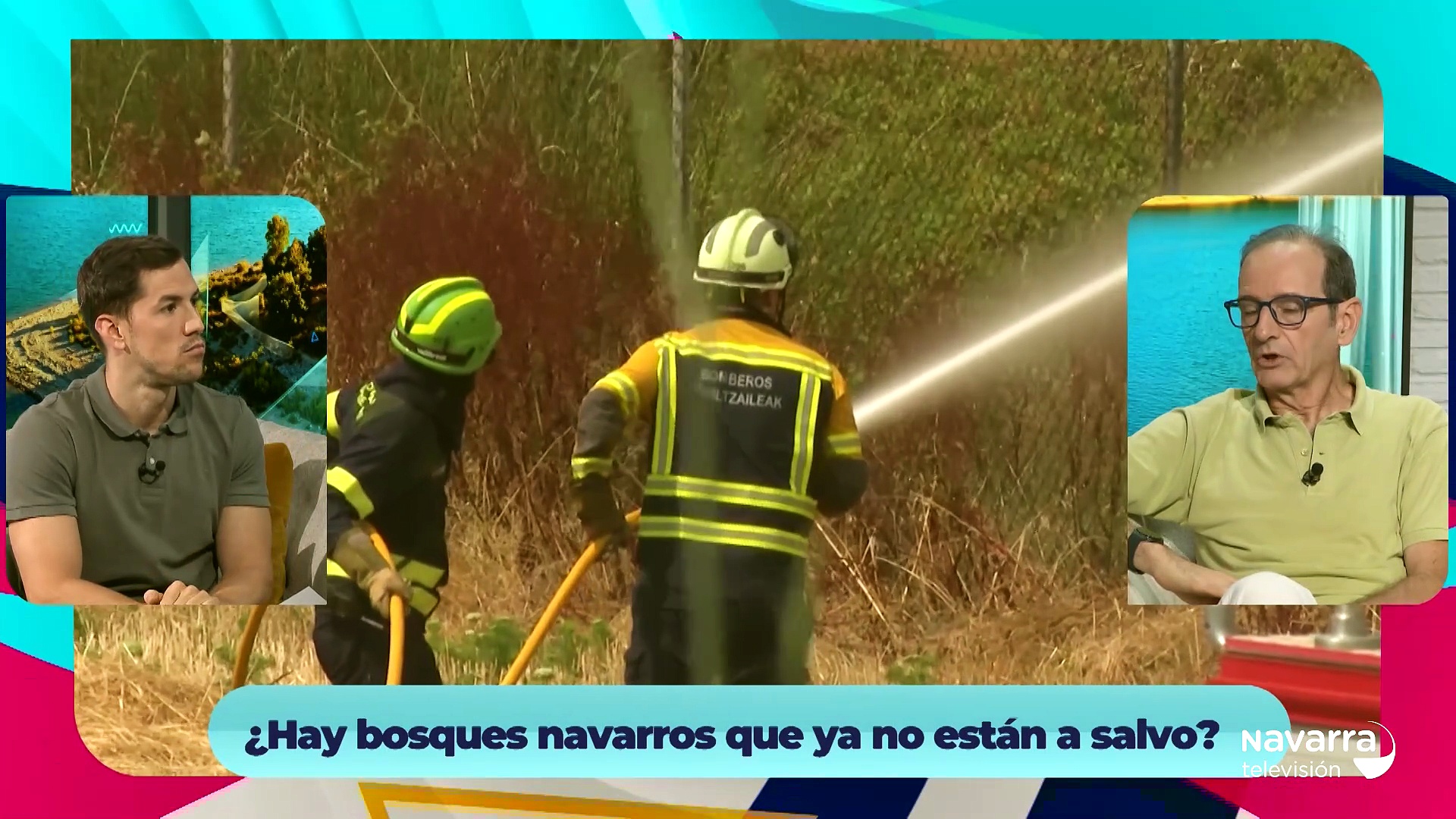 Los bosques navarros no están a salvo del fuego