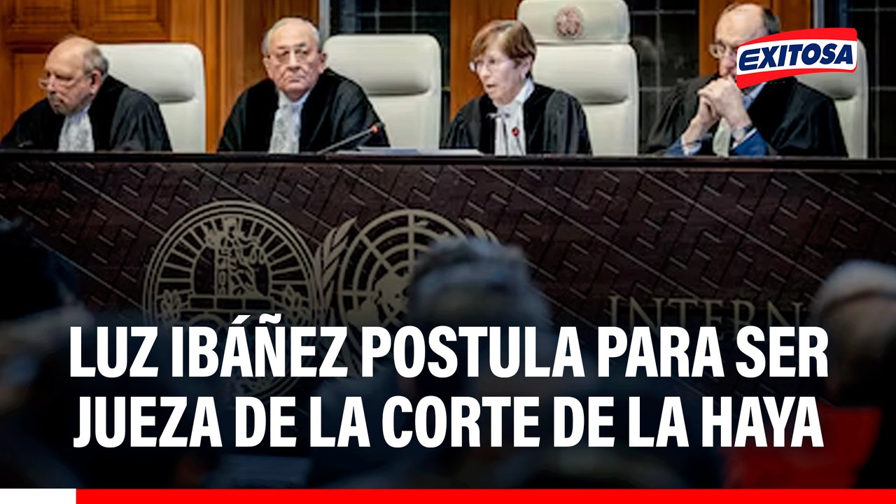 Luz Ibáñez, jurista peruana, postula para ser jueza de la Corte de la Haya