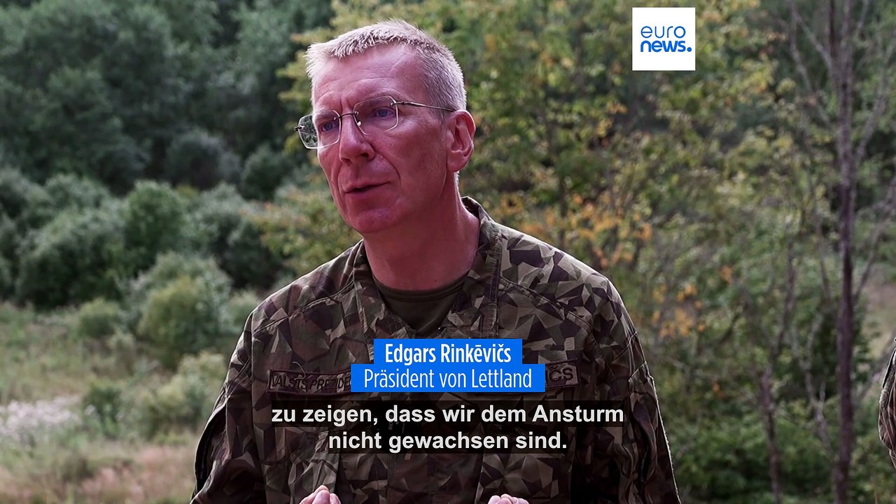 Grenze als Frontlinie: Lettland kämpft mit Migration, Drohnen und Kriegsangst