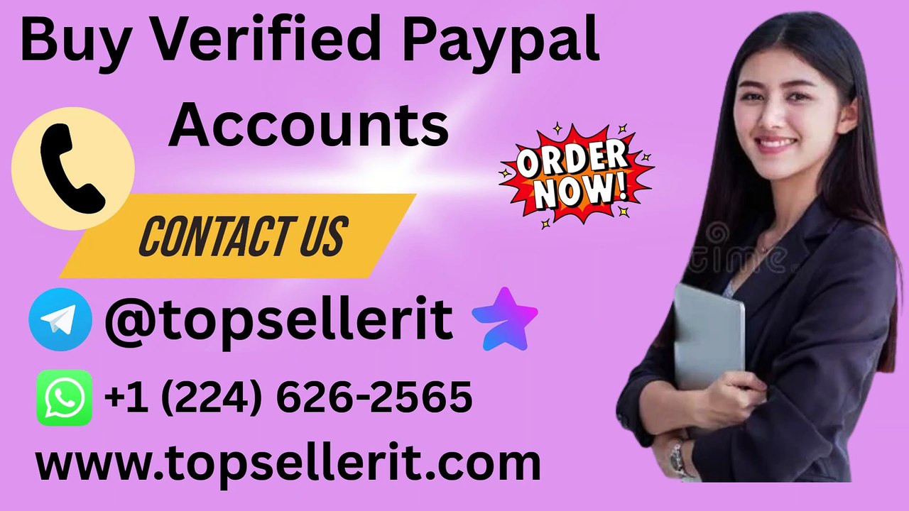 Buy Verified PayPal Accounts – Accept payments