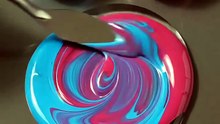 The Most SATISFYING Color Mix! 🤤🎨Mixing #shorts