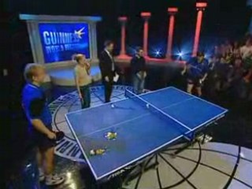 records du monde ping pong avec des oeufs