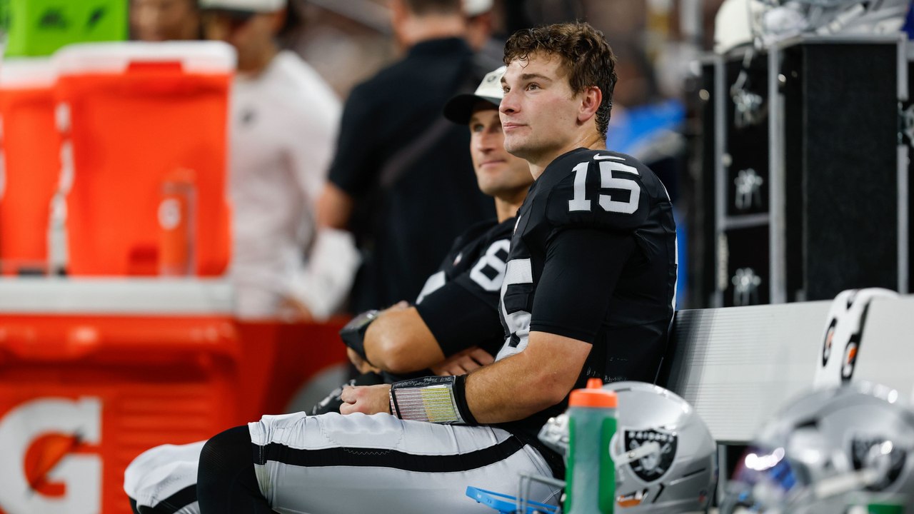 "Für uns ein positiver Tag": Raiders-QB Mendoza lobt Training gegen die Texans