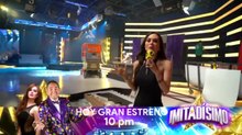 Así luce el escenario de "Imitadísimo"