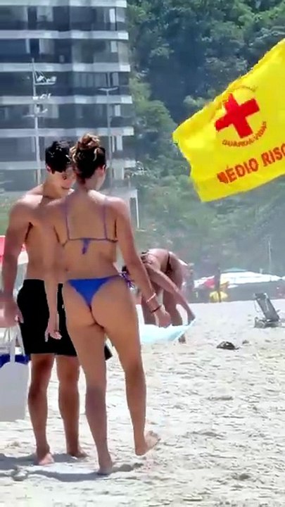 Br Leme Beach Summer Day Br Copacabana Arpoador...