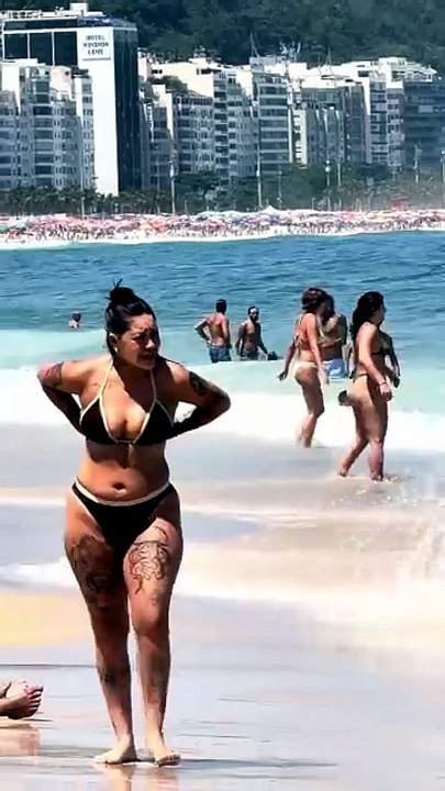Summer Day Br Copacabana Arpoador Beach Rio de...