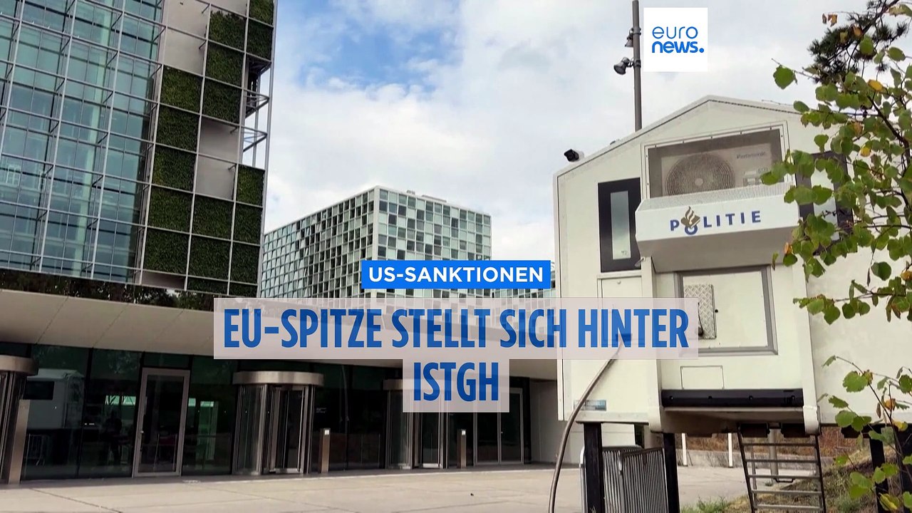 Nach US-Sanktionen: EU-Spitze stellt sich hinter Internationalen Strafgerichtshof
