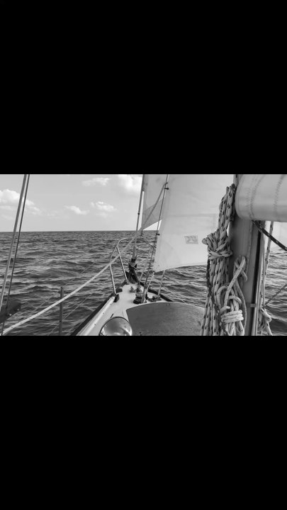 Sailing Solo Miles Offshore — Sailing Vessel Be...
