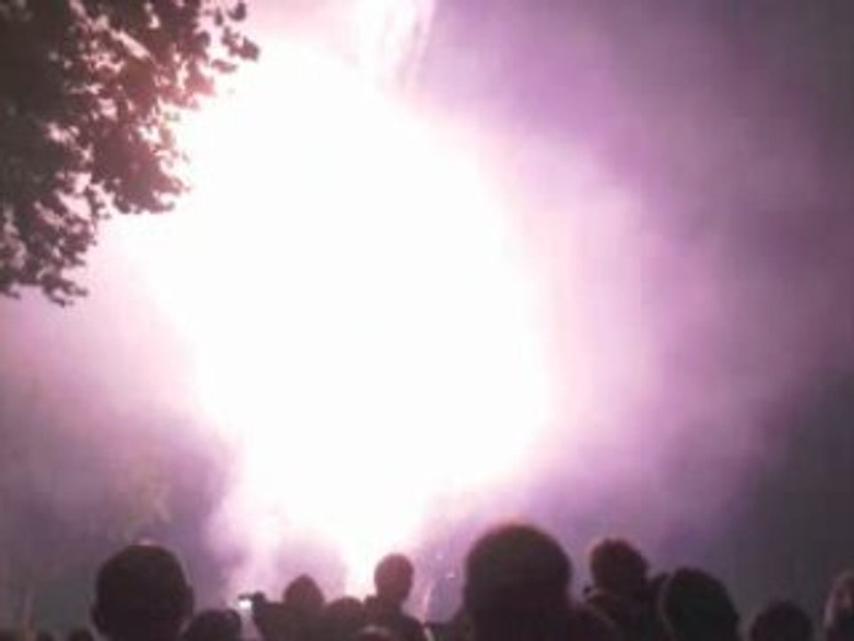 fireworks Bastille Day in Chaville