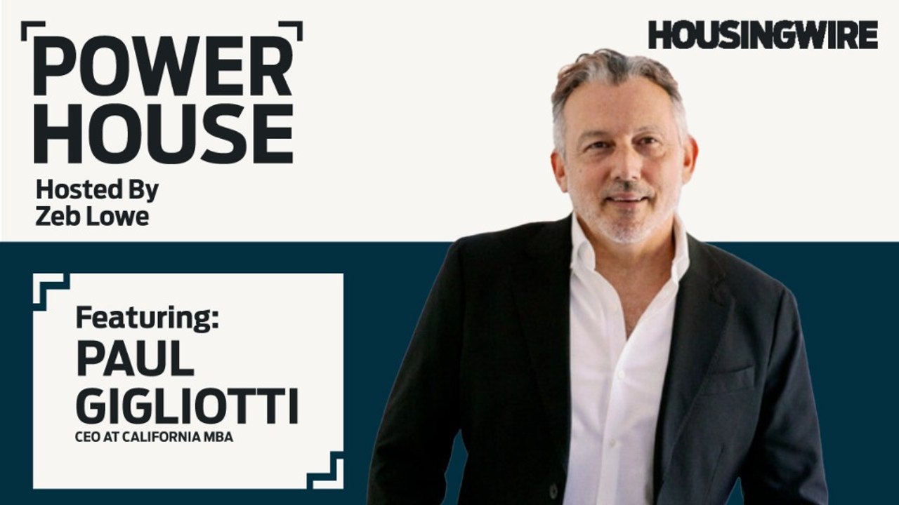 Building influence: Paul Gigliotti on leadership, innovation and mortgage’s future
