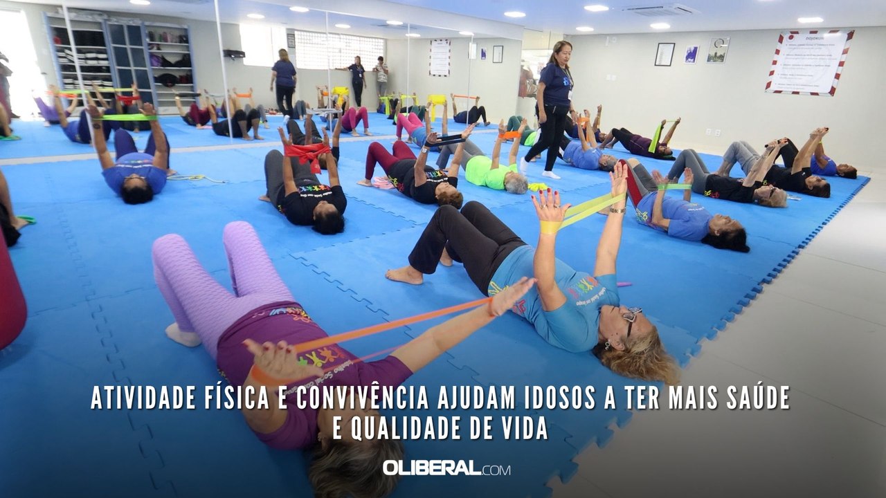 Atividade física e convivência ajudam idosos a ter mais saúde e qualidade de vida