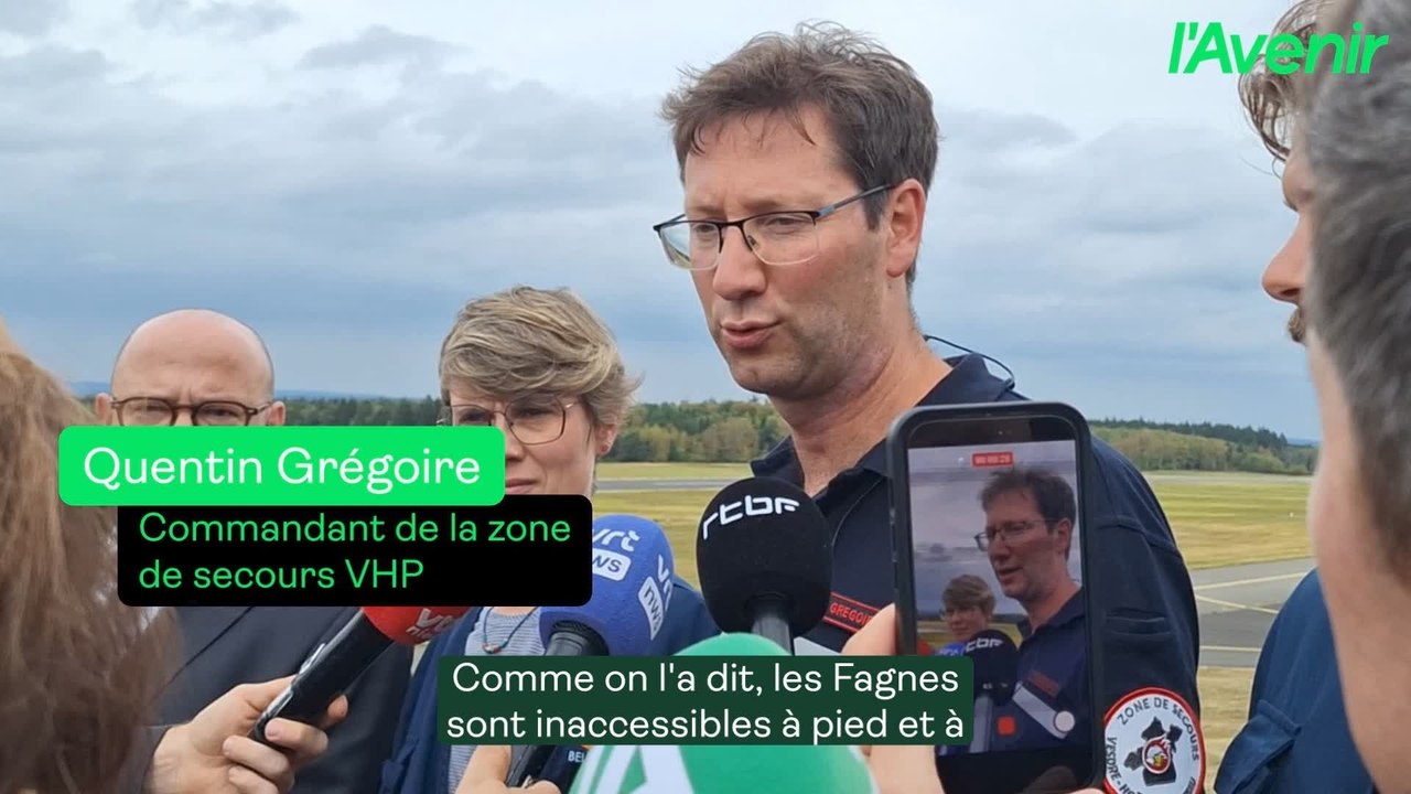 Le survol des Hautes Fagnes par les engins aéri...