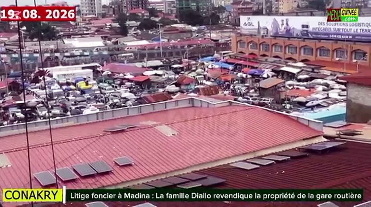 🔴🇬🇳Litige autour d’un domaine de la gare routiè...