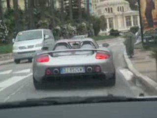 Bud au GP de Monaco 2008 : Porsche Carrera GT beaulieu