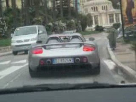 Bud au GP de Monaco 2008 : Porsche Carrera GT beaulieu