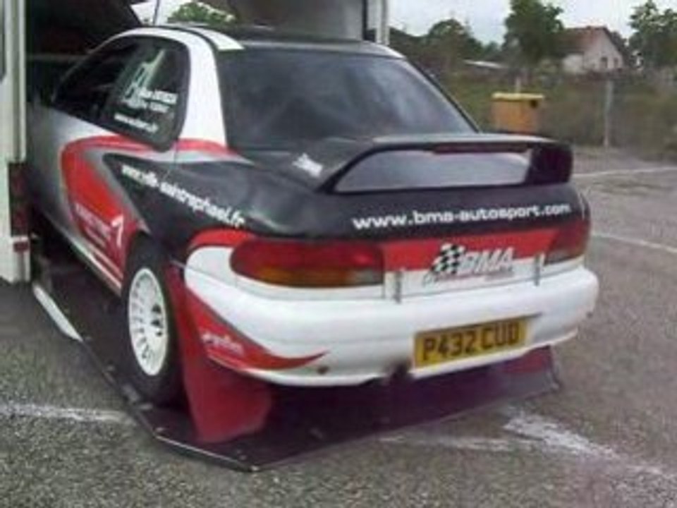 Subaru Impreza Deveza Rallye Terre des Causses 2008