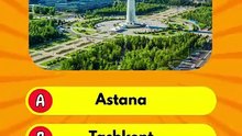 Geography Quiz 🌍 | Kazakhstan Capital & Country Surrounded by South Africa