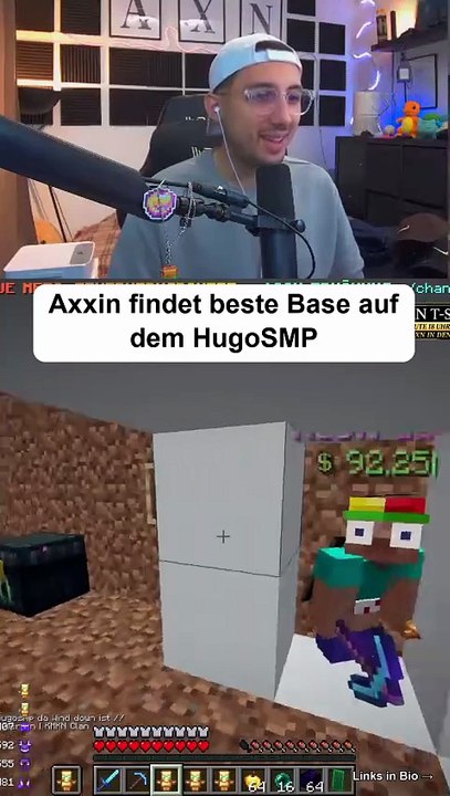 Axxin findet beste Base auf dem HugoSMP