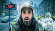 Quitamos 1 km de nieve en el lugar más frío del mundo