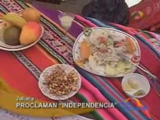 PROCLAMAN “INDEPENDENCIA” - JULIACA