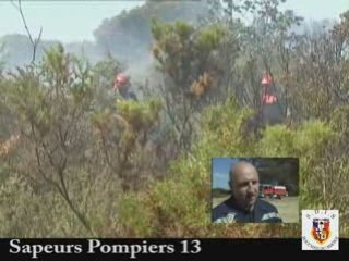 Interview Cdt de Vincent HONORE feu de forêts aux Milles