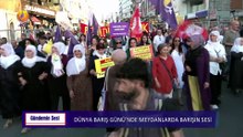JIN TV |GÜNDEMİN SESİ-Pelin Özkaptan-Dünya Barış Günü'nde meydanlarda barışın sesi