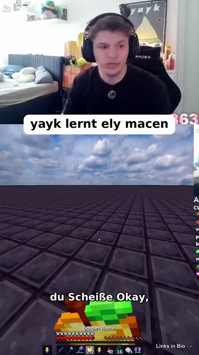 Yayk lernt ely macen