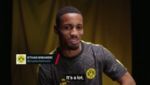 Ethan Nwaneri hoping to follow in the footsteps of Dortmund greats