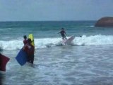 A capbreton petite seance de surf
