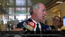 Fine vita, Zaia: "Tamponiamo quel vulnus portato avanti dalla sentenza della Corte"