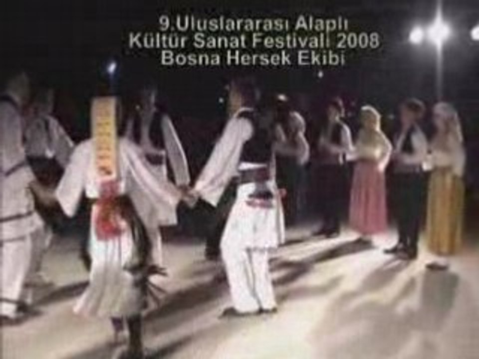 Alaplı Festivali Bosna Hersek Ekibi