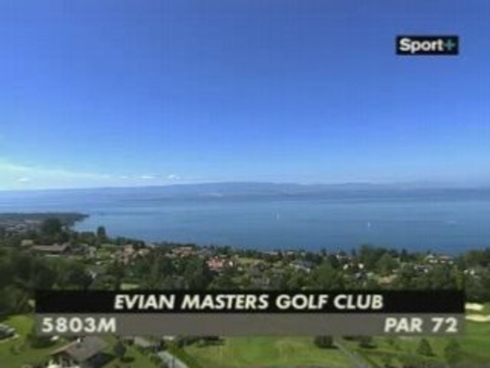 Evian Masters 2008 swings du 1er jour
