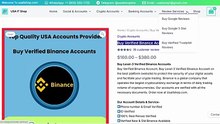 Top 6 Sites for Verified Binance Accounts Now