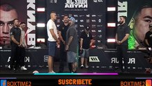 ¡A TODO O NADA! Andy Ruiz vs Damian Knyba Cara a cara por la oportunidad titular en conferencia hoy