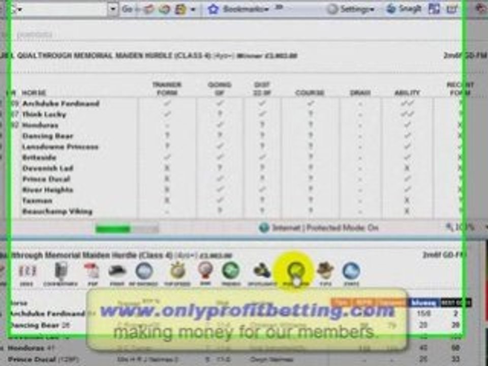 Betfair Laying Horses to Lose - Horse Racing Tips