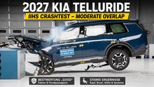 IIHS Crashtest: 2027 Kia Telluride überzeugt beim Frontalcrash
