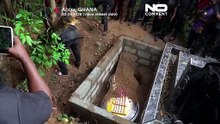 Фантазийные гробы из Ганы превращают похороны в историю жизни