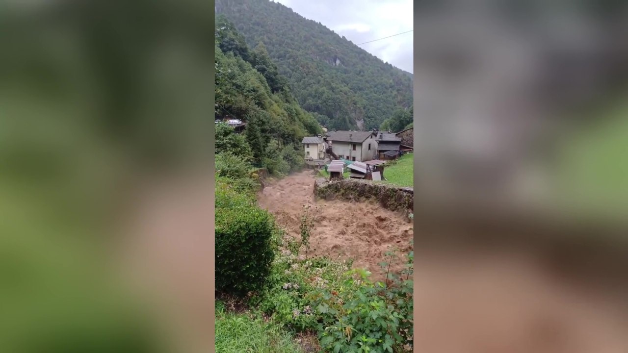 Bergamo, il maltempo ingrossa i fiumi: piene e...