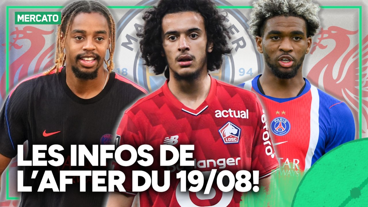 Mercato :  Barcola, Bouaddi, Mbaye… les infos d...
