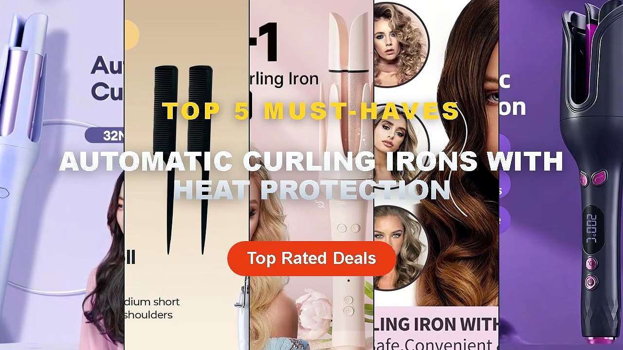 Why Everyone Is Buying Automatic Curling Irons With Heat Protection - TINSOL 32MM Wave Curling Iron Automatic Curling Ir...