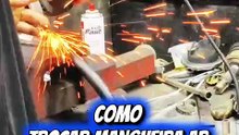 Troca mangueira ar condicionado carro