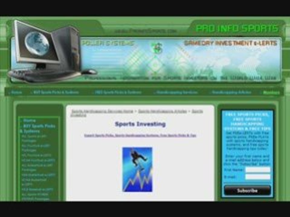 Sports Handicapping & Sports Investing or Sports Gambling?