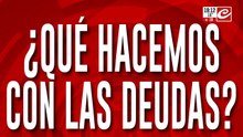 Consultorio en vivo: ¿Qué hacemos con las deudas?