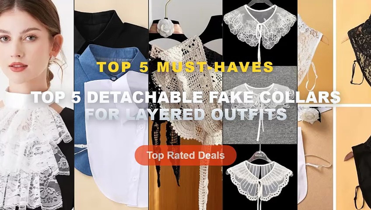 Cheap & Best Top 5 Detachable Fake Collars For...