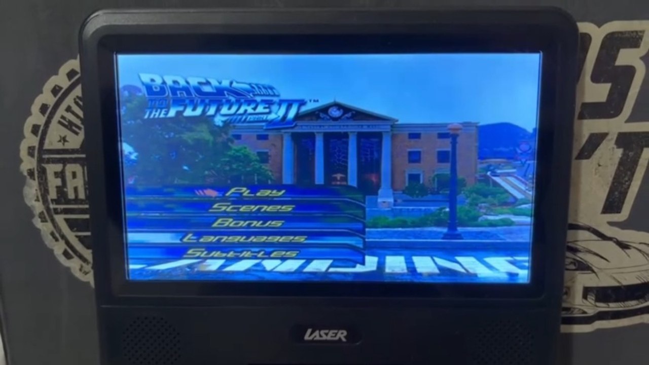 Opening to Back to the Future Part II 30th Anniversary 2002 DVD Australia