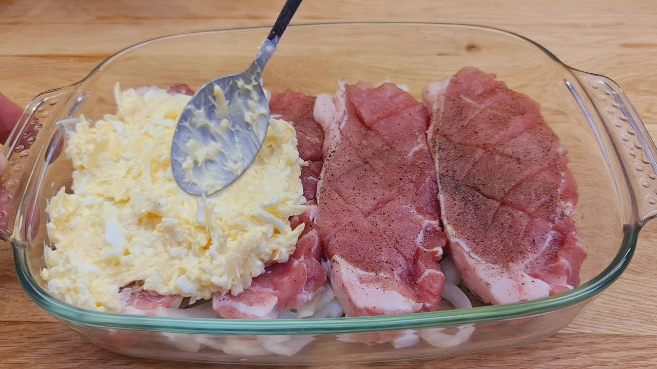 Leckeres Fleischrezept, 10 Minuten Arbeit und es gibt ein fertiges wunderbares Abendessen