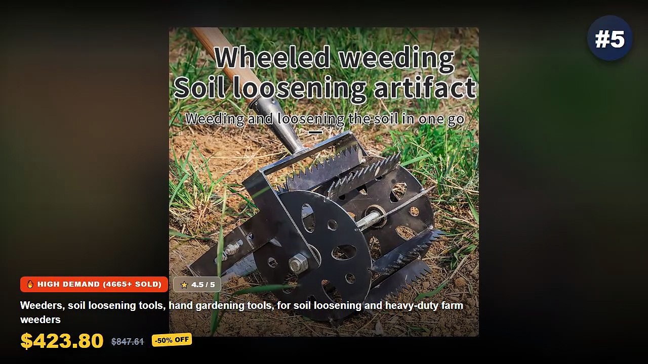 Cheap & Best Top 5 Hand Tools For Soil Loosenin...
