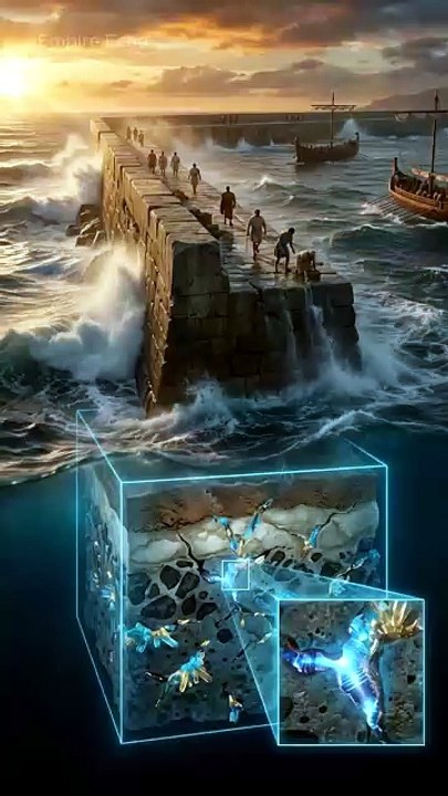 Did Seawater Make Roman Concrete Stronger? | Ancient Marine Engineering Mystery
